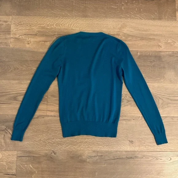 Banana Republic Factory teal cardigan, XS - Picture 2 of 6